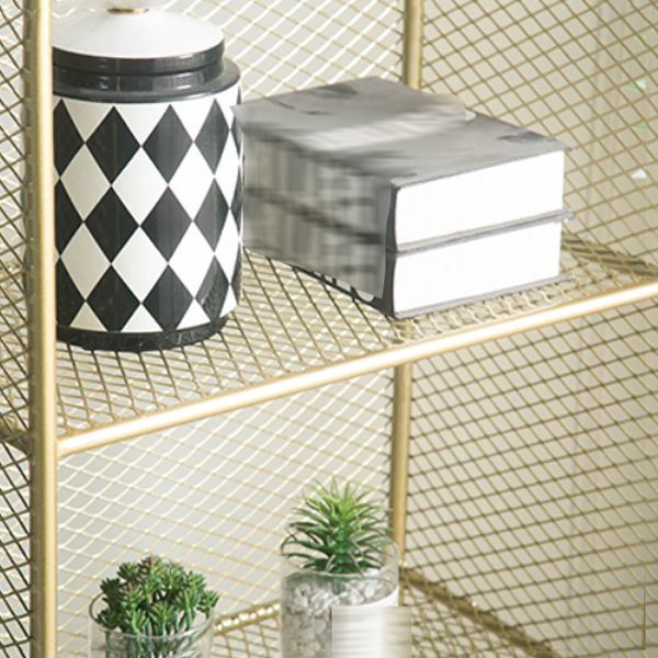 Scandinavian Style Standard Bookcase Metal Closed Back Book Shelf Clearhalo 'Bookcases' 'furn' 'furn_bookcases' 'Furniture' 'furniture_bookcases' 'Office Furniture' 1200x1200_7ecfa246-f662-4a24-9b93-be122bc9452d