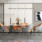 European Glam Style Metal Chairs Set Open Back Arm Dining Room Kitchen Chair Clearhalo ' kitchen&dining_furn' 'Dining Chairs' 'Dining Tables & Seating' 'dining_chair' 'furn' 'furn_dining_chair' 'Furniture' 'furniture_dining_chair' 'Kitchen & Dining Furniture' 'kitchen' 1200x1200_7ed1d437-14a4-43c0-bec9-4fb511e88733