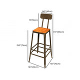 Industrial Style Bar Set 1/2/3/4/7 Pieces Solid Wood Pub Dining Set for Indoor