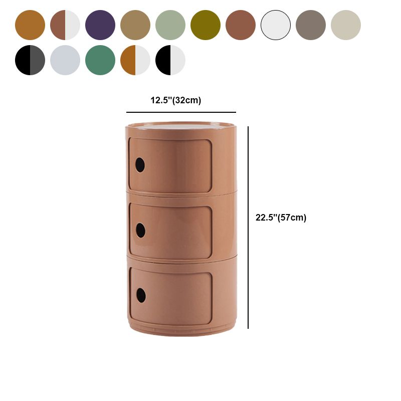 Porta moderna moderna di plastica da letto incluso da 18 pollici comodini