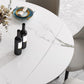 Sintered Stone Top Extendable Round Table for Restaurant Modern Dining Table with 4 Legs Clearhalo ' dining_table' 'Dining Tables & Seating' 'Dining Tables' 'furn' 'furn_dining_table' 'Furniture' 'furniture_dining_table' 'Kitchen & Dining Furniture' 'kitchen&dining_furn' 'kitchen' 'kitchen_dining_table' 1200x1200_7edb1c13-620d-48ce-b3b2-b398b119dae7