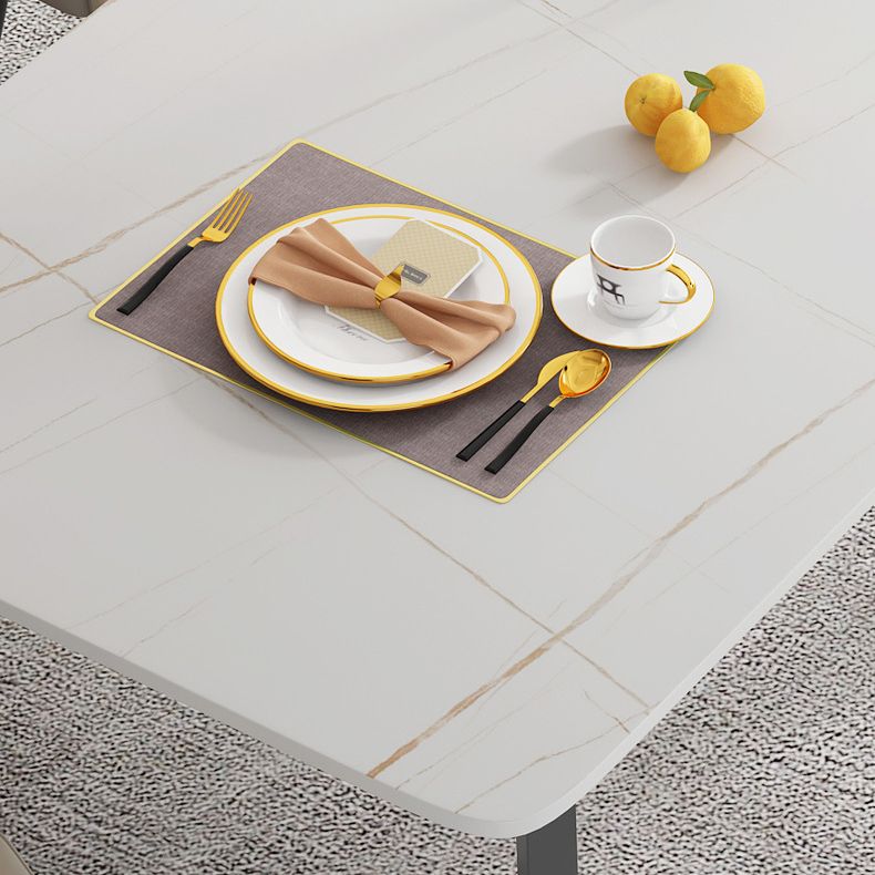 Modern Rectangle Dining Table Sintered Stone Dining Table with Double Pedestal Clearhalo ' dining_table' 'Dining Tables & Seating' 'Dining Tables' 'furn' 'furn_dining_table' 'Furniture' 'furniture_dining_table' 'Kitchen & Dining Furniture' 'kitchen&dining_furn' 'kitchen' 'kitchen_dining_table' 1200x1200_7ee0f95a-6b2f-44bf-b11d-3b24c97734ee