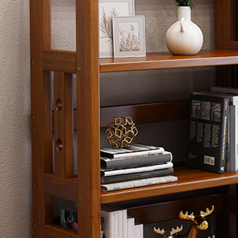 Contemporary Standard Bookshelf Wooden Open Back Bookcase with Shelves Clearhalo 'Bookcases' 'furn' 'furn_bookcases' 'Furniture' 'Office Furniture' 1200x1200_7ee3b823-6032-4726-9625-b473f5dacbc6