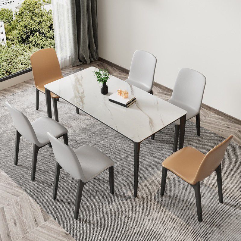 Contemporary Style Side Chair Wood Solid Back Dining Room Chair for Dining Room Clearhalo 'Dining Chairs' 'Dining Tables & Seating' 'dining_chair' 'furn' 'furn_dining_chair' 'Furniture' 'Kitchen & Dining Furniture' 1200x1200_7ee8f9f4-f810-45ec-9df4-25718f3cfd5b