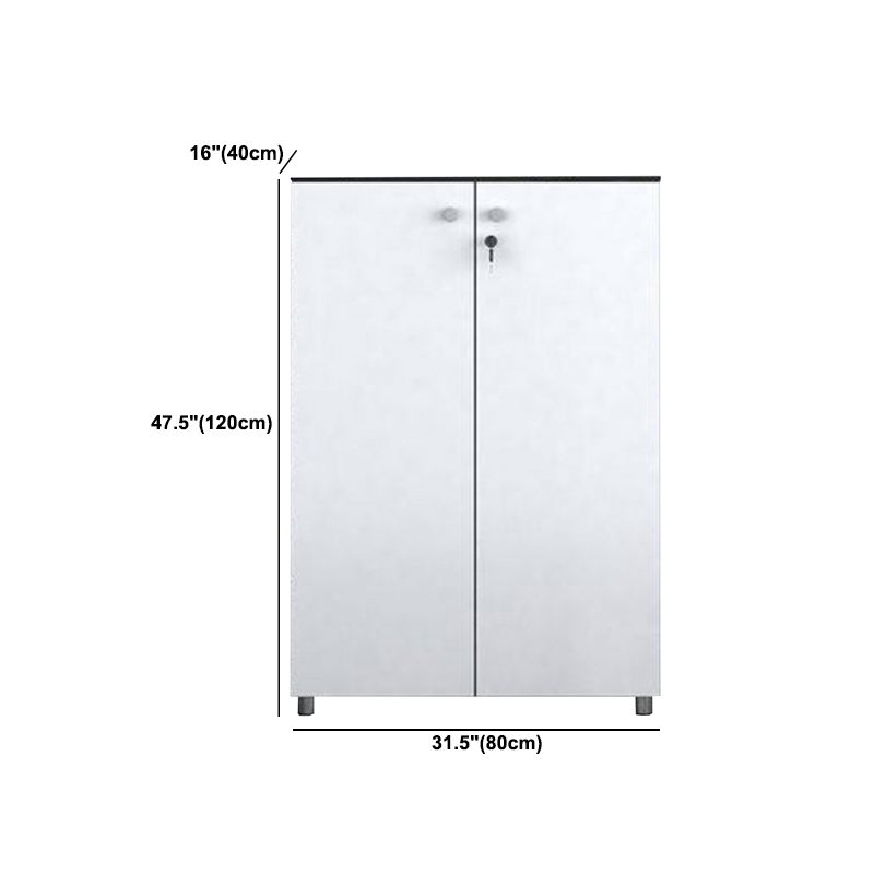 Archivo de estanterías de almacenamiento de archivos de madera modernos para la oficina en casa