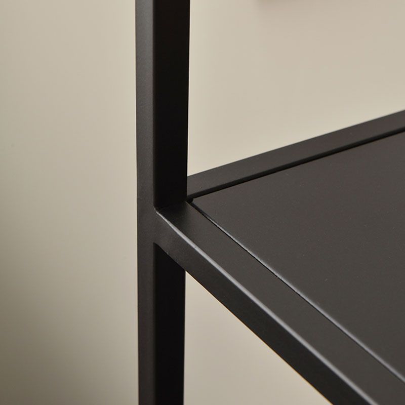 Zeitgenössischer Stilbuchregal Metal Open Back Bookshelpe für Home Office