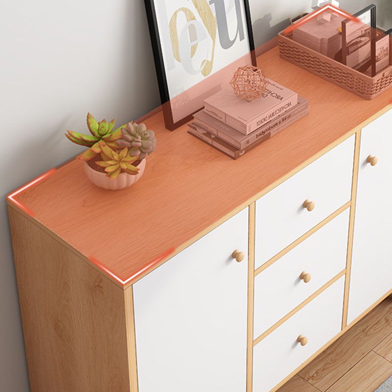 Contemporary Chest Horizontal Combo Dresser with Door for Home