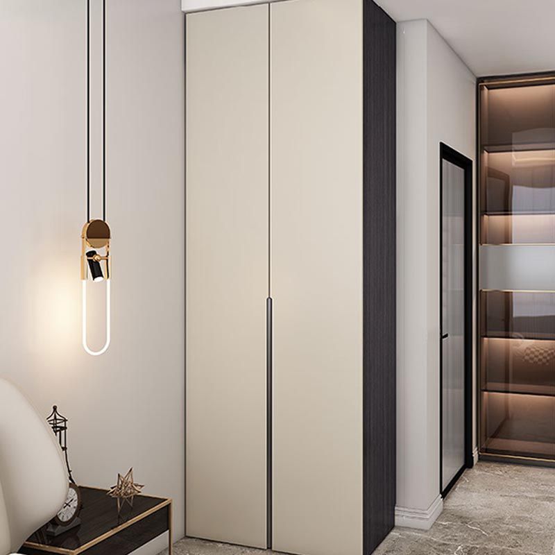Armario blanco de madera fabricada gabinete de almacenamiento moderno para dormitorio