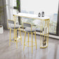 Modern Style Bar Table Oval Stone Storage Bar Table for Living Room Clearhalo 'Bar Furniture' 'Bar Tables' 'bar_tables' 'furn' 'furn_bar_tables' 'Furniture' 'Kitchen & Dining Furniture' 1200x1200_7eeda60e-f7e9-4fc3-91e5-d7edd0f69831