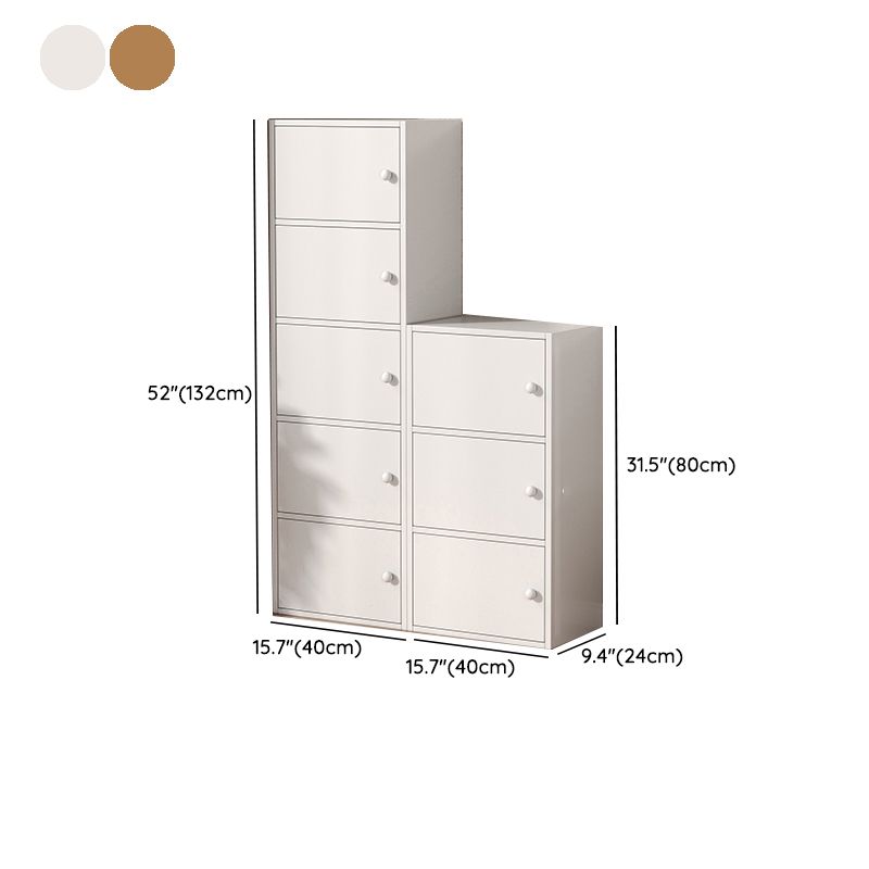 Modern Wooden Accent Cabinet Rectangle Storage Cabinet with Drawer Clearhalo 'Cabinets & Chests' 'cabinets_chests' 'furn' 'furn_cabinets_chests' 'Furniture' 'Living Room Furniture' 1200x1200_7eeea537-549b-4985-b2e7-fd920535bf8f