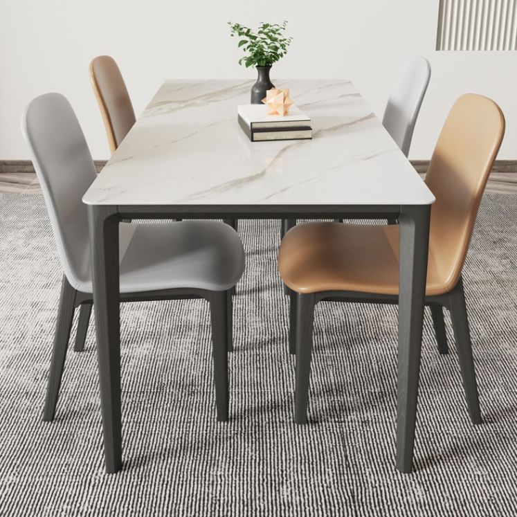 Contemporary Style Side Chair Wood Solid Back Dining Room Chair for Dining Room Clearhalo 'Dining Chairs' 'Dining Tables & Seating' 'dining_chair' 'furn' 'furn_dining_chair' 'Furniture' 'Kitchen & Dining Furniture' 1200x1200_7ef01456-1241-44cc-b702-471c5022bed3