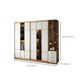 Engineered Wood Wardrobe Cabinet Contemporary Wardrobe Armoire