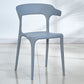 Plastic Scandinavian Arm Chair Kitchen Dining Room Open Back Chair Clearhalo 'Dining Chairs' 'Dining Tables & Seating' 'dining_chair' 'furn' 'furn_dining_chair' 'Furniture' 'furniture_dining_chair' 'Kitchen & Dining Furniture' 1200x1200_7ef17e7a-0cae-46e2-8c64-b5ef7fdea4d1