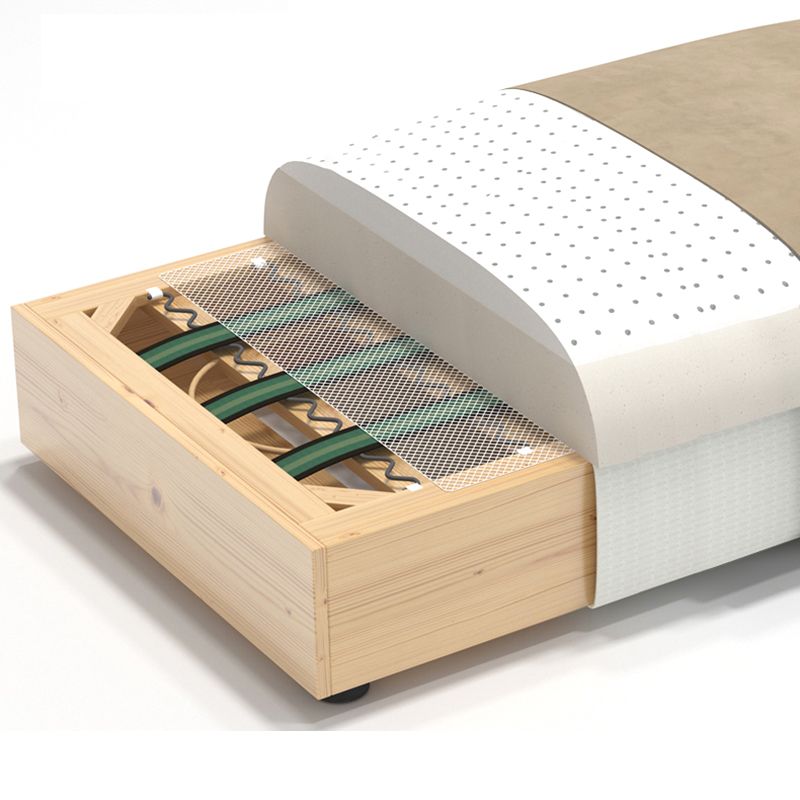 Sofá de brazo cuadrado de cuero falso con chaise moderno sofá de espalda suelta en gris