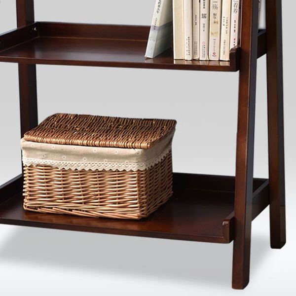 Contemporary Style Ladder Bookcase Wooden Vertical Open Back Book Shelf Clearhalo 'Bookcases' 'furn' 'furn_bookcases' 'Furniture' 'furniture_bookcases' 'Office Furniture' 1200x1200_7ef416d9-0d03-46c3-a958-9e962a3dfab2