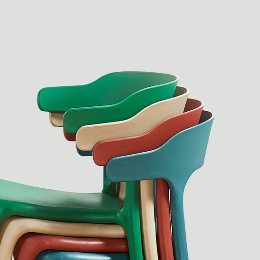 Modern Style Plastic Dining Chair Stackable Dining Armless Side Chairs for Kitchen Clearhalo ' kitchen&dining_furn' 'Dining Chairs' 'Dining Tables & Seating' 'dining_chair' 'furn' 'furn_dining_chair' 'Furniture' 'furniture_dining_chair' 'Kitchen & Dining Furniture' 'kitchen' 1200x1200_7ef4aee7-91ad-4247-bc7f-56da9d46da7e