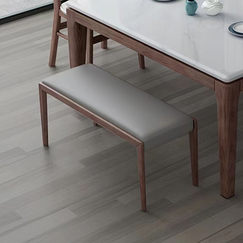 15.99-inch Width Bench Mid-Century Modern Cushioned Seating Bench Clearhalo 'Benches' 'Chairs & Seating' 'furn' 'furn_benches' 'Furniture' 'Living Room Furniture' 1200x1200_7ef79e7b-7f38-406e-a109-33597e5c0223