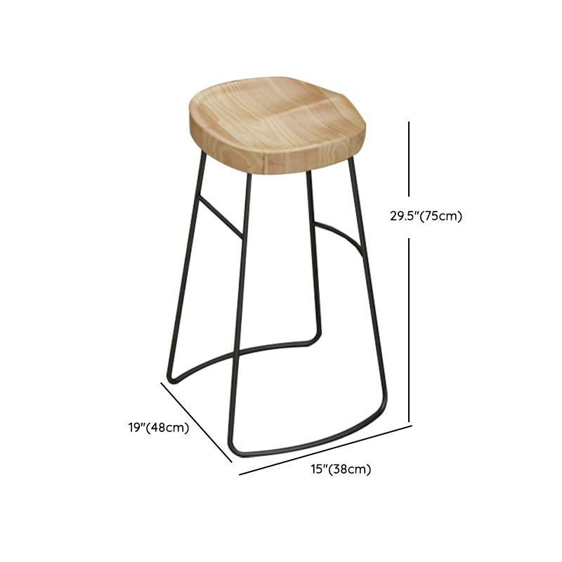 Contemporary Rectangle Bar Table Set 1/5 Pcs Solid Wood Bar Table and Stools Clearhalo 'Bar Furniture' 'furn' 'furn_home_bar_bar_sets' 'Furniture' 'Home Bars & Bar Sets' 'home_bar_bar_sets' 'Kitchen & Dining Furniture' 1200x1200_7efebe89-22b8-4057-b51e-3af305cfe2e0