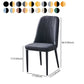 Glam Metal Dining Armless Chair Parsons Dining Single Chair for Restaurant Clearhalo ' kitchen&dining_furn' 'Dining Chairs' 'Dining Tables & Seating' 'dining_chair' 'furn' 'furn_dining_chair' 'Furniture' 'furniture_dining_chair' 'Kitchen & Dining Furniture' 'kitchen' 1200x1200_7efeeacb-6622-4dcf-b70f-3d6815faa847