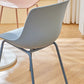 Contemporary Design Plastic Dining Armless Chair Solid Back Chair for Home Clearhalo ' kitchen&dining_furn' 'Dining Chairs' 'Dining Tables & Seating' 'dining_chair' 'Furniture' 'furniture_dining_chair' 'Kitchen & Dining Furniture' 'kitchen' 1200x1200_7eff7c99-1ecb-4788-a98c-e7270a260f59