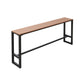 Outdoor 42-inch Height Bar Table Industrial Style Wood Bar Table Clearhalo 'Bar Furniture' 'Bar Tables' 'bar_tables' 'furn' 'furn_bar_tables' 'Furniture' 'furniture_bar_tables' 'Kitchen & Dining Furniture' 1200x1200_7f0410f7-e81d-4c62-ab11-53a0c00614f5