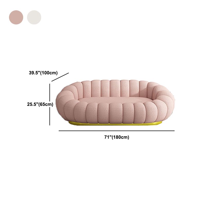 Hedendaagse bank met Swen Pillow Back 39.37 "Wijd voor woonkamer