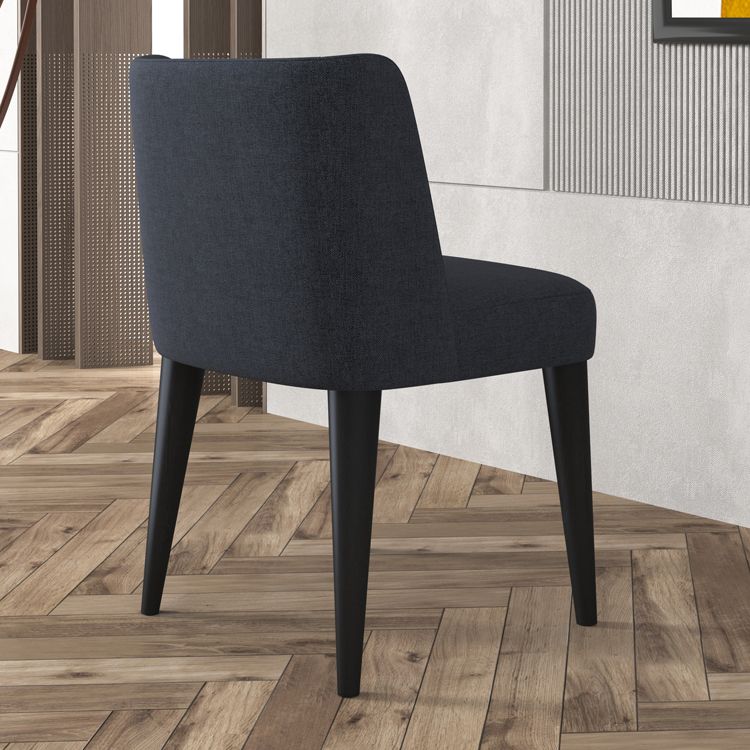 Nordic Style Solid Wood Dining Room Chair Armless Parsons Chair for Home Use Clearhalo ' kitchen&dining_furn' 'Dining Chairs' 'Dining Tables & Seating' 'dining_chair' 'furn' 'furn_dining_chair' 'Furniture' 'furniture_dining_chair' 'Kitchen & Dining Furniture' 'kitchen' 1200x1200_7f056c4e-4cb4-4f09-87fe-407ba7e8214d