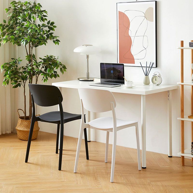 Modern Stackable Chair Dining Armless Chairs with Plastic Legs for Kitchen Clearhalo ' kitchen&dining_furn' 'Dining Chairs' 'Dining Tables & Seating' 'dining_chair' 'furn' 'furn_dining_chair' 'Furniture' 'furniture_dining_chair' 'Kitchen & Dining Furniture' 'kitchen' 1200x1200_7f0586e8-a4c1-40d6-8fdd-d59123467f65