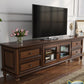 Modern TV Console Wood Media Console Enclosed Storage with Drawer for Home Clearhalo 'furn' 'furn_tv_stands_entertainment_centers' 'Furniture' 'Living Room Furniture' 'TV Stands & Entertainment Centers' 'TV Stands & Media Storage Furniture' 'tv_stands_entertainment_centers' 1200x1200_7f069b9f-36f7-49d2-a7a7-52911dd1af39