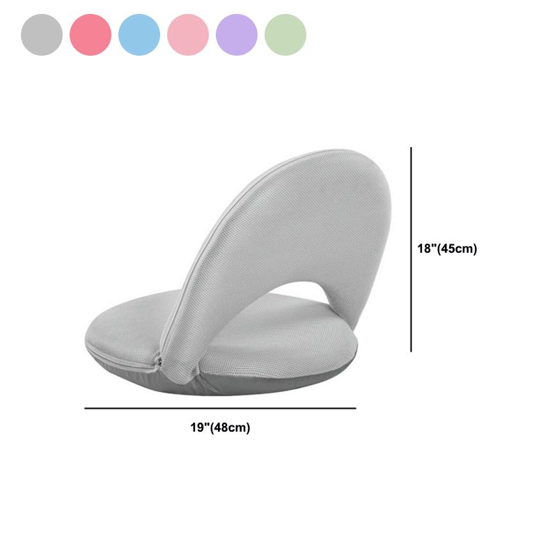 Contemporary 18.9"Wide Solid Color Sponge Split Back Armless Chair Clearhalo 'Accent Chairs' 'accent_chairs' 'Chairs & Seating' 'furn' 'furn_accent_chairs' 'Furniture' 'Living Room Furniture' 1200x1200_7f071404-c7cc-40fe-924c-3baad9ad095e