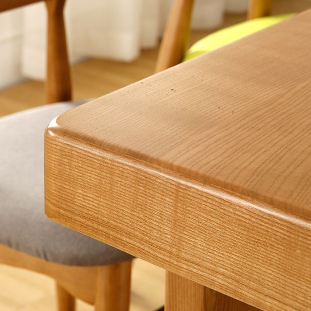 Rectangle Sled Base Dining Site Table Solid Wood Dining Room Collection for Indoor Clearhalo ' dining_table' 'Dining Tables & Seating' 'Dining Tables' 'furn' 'furn_dining_table' 'Furniture' 'furniture_dining_table' 'Kitchen & Dining Furniture' 'kitchen&dining_furn' 'kitchen' 'kitchen_dining_table' 1200x1200_7f09416a-8bf1-4553-be4e-bb93379c54fc