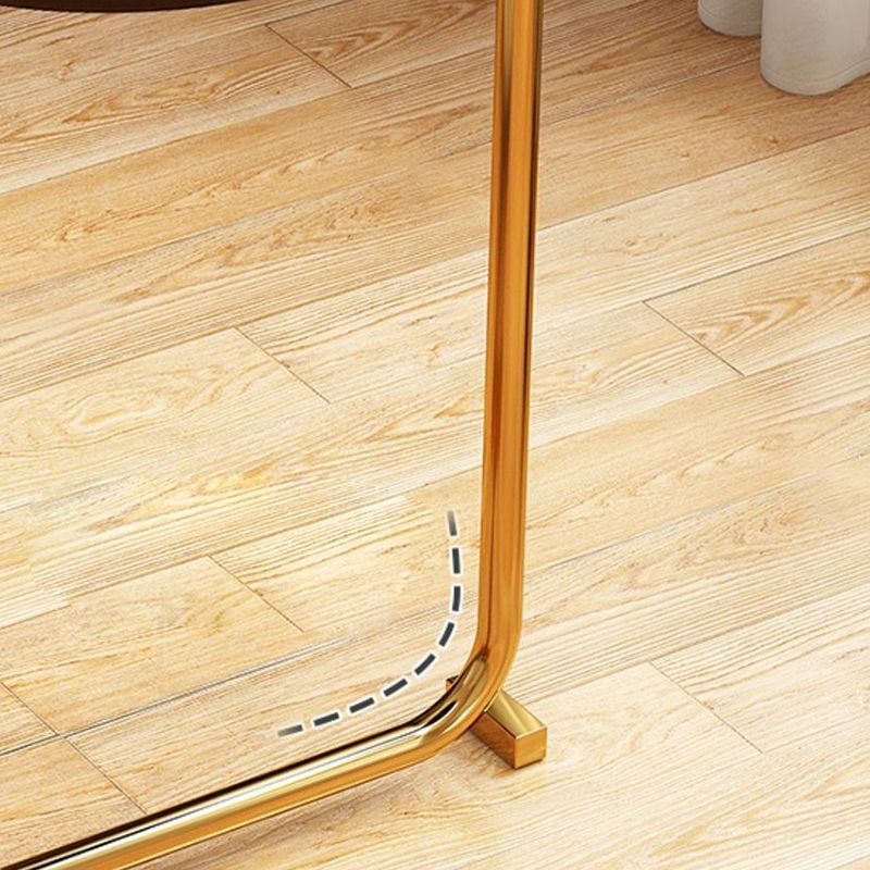 Comodino moderno in legno con 1 ripiano, alto 23,6 pollici