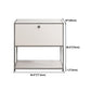 Sideboard in acciaio inossidabile in stile contemporaneo