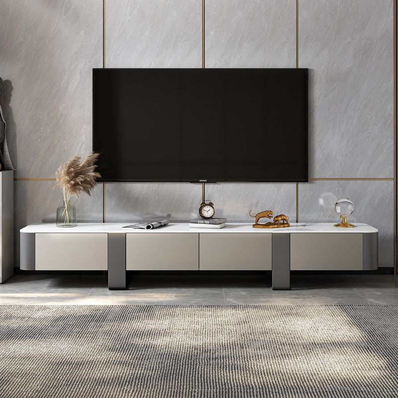 Modern de 16 "W TV Media Media Console de almacenamiento TV con cajones con cajones