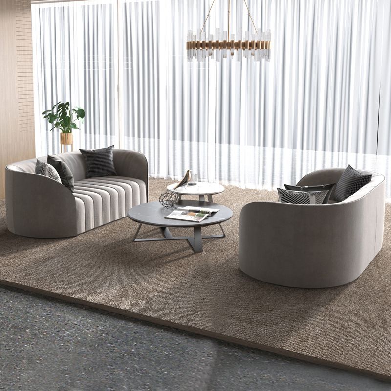 Contemporary Tight Back Standard Sofa Tuxedo Arm Sofa for Living Room Clearhalo 'furn' 'furn_sofas' 'Furniture' 'Living Room Furniture' 'Sofa' 'sofas' 1200x1200_7f0de07b-7e65-4ade-a2d1-9818c4031da7