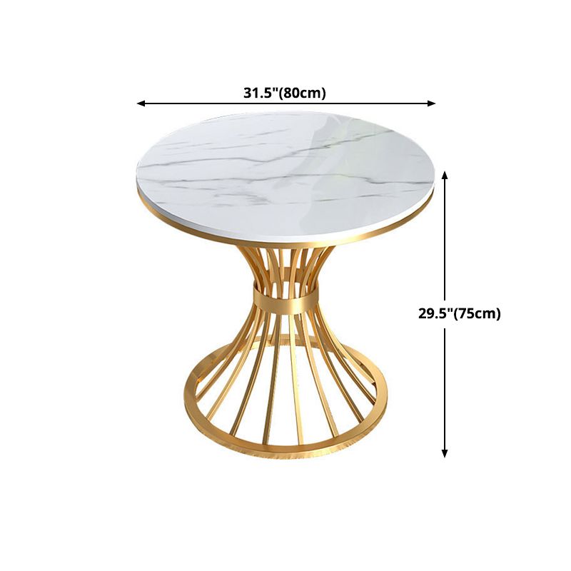 Traditional Luxury Dining Table Sintered Stone Top Dining Table with Gold Frame Clearhalo 'Dining Tables & Seating' 'Dining Tables' 'dining_table' 'furn' 'furn_dining_table' 'Furniture' 'furniture_dining_table' 'Kitchen & Dining Furniture' 'kitchen' 'kitchen_dining_table' 1200x1200_7f0ee11a-17b1-4df9-8985-897b58f55546