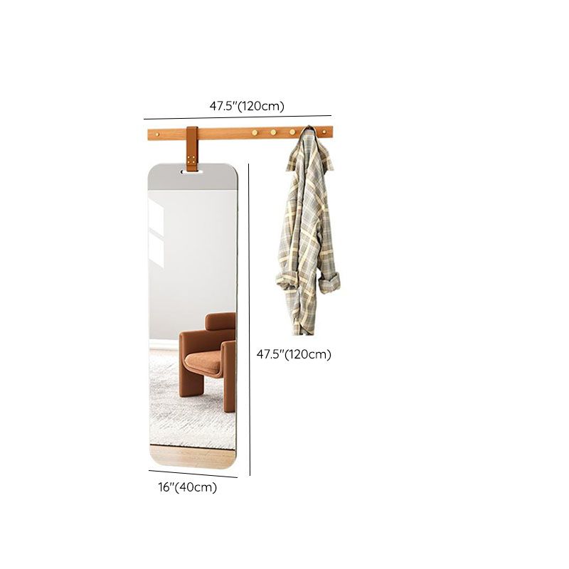 Wallmontierte Halle-Ständer mit Spiegel enthalten Hall Tree für Wohnzimmer