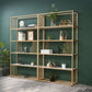 Modern Metal and Wooden Book Shelf Open Home Shelf Bookcase with Shelves Clearhalo 'Bookcases' 'furn' 'furn_bookcases' 'Furniture' 'Office Furniture' 1200x1200_7f0f9403-0155-49d9-b3b2-cd10e854d12c