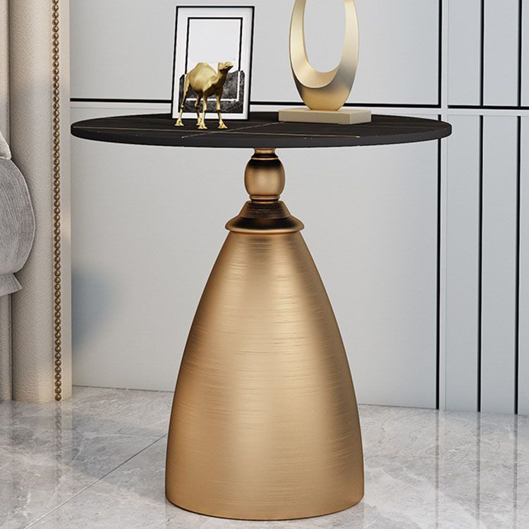 22,4 "hoher eisernen Sockel Endtisch modern