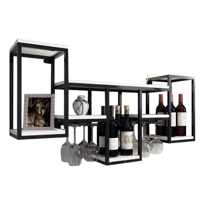 Wall Mounted Wine Holder Manufactured Wood Wine Holder Rack-41.7" X 7.87" X 23.6" Clearhalo 'furn' 'furn_wine_racks' 'Furniture' 'Kitchen & Dining Furniture' 'Wine Racks' 'wine_racks' 1200x1200_7f145049-82ea-480d-b27a-6cbacde38ea3
