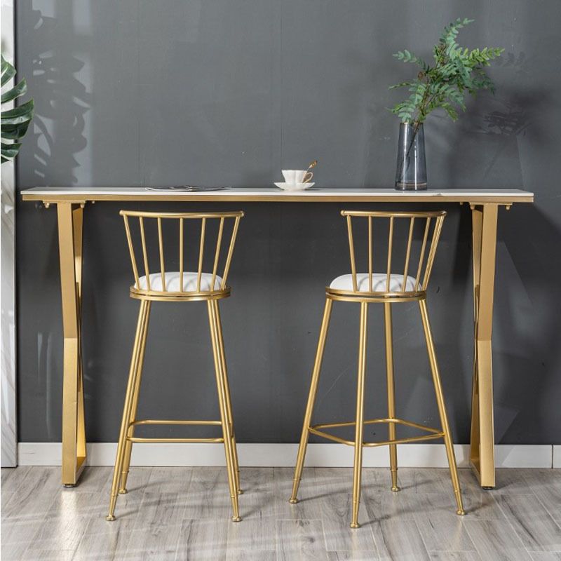 Contemporary Style Upholstered Counter Stool Bar-height Living Room Bar Stool Clearhalo 'Bar Furniture' 'Bar Stools' 'bar_stools' 'furn' 'furn_bar_stools' 'Furniture' 'Kitchen & Dining Furniture' 1200x1200_7f1681c2-c41e-4c15-be3a-064b6a785a65