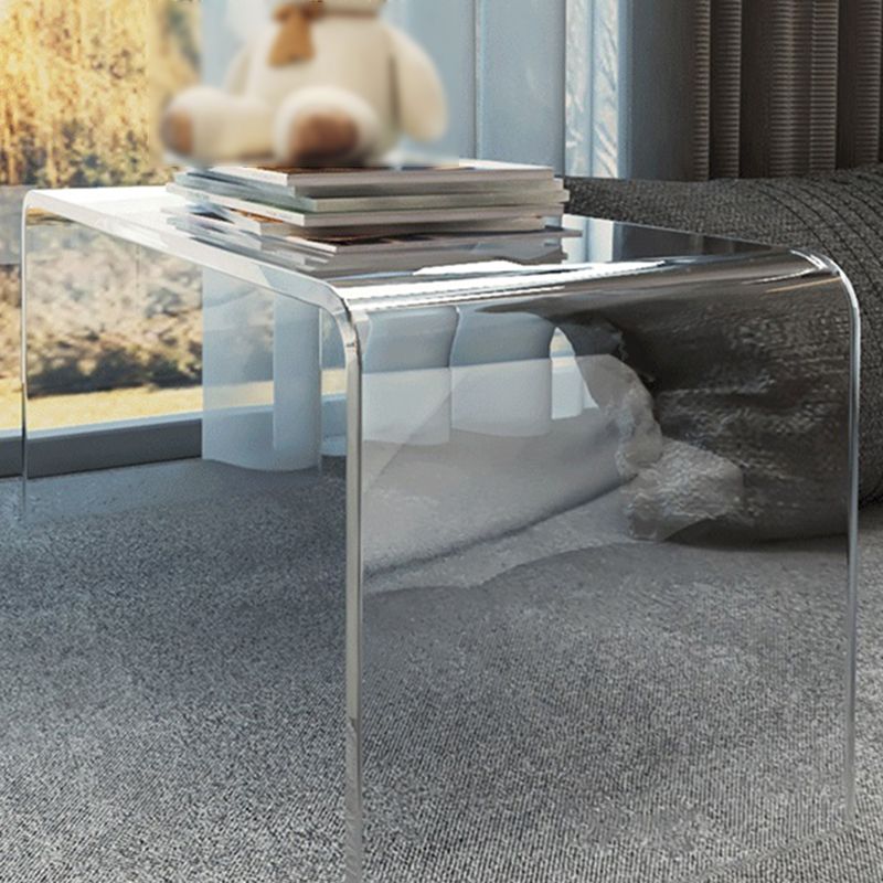 Tavolo laterale di accento di stile modernistico a forma rettangolare tavolo da estremità in plastica