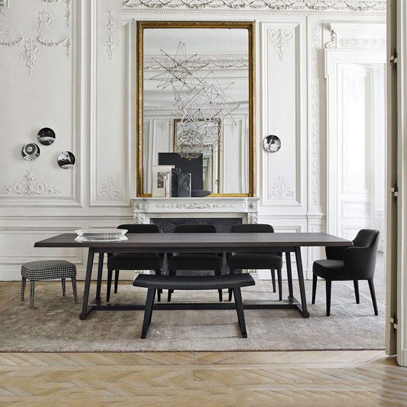 Solid Wood Contemporary Rectangular Dining Table Wood Top Table for Dining Room Clearhalo ' dining_table' 'Dining Tables & Seating' 'Dining Tables' 'furn' 'furn_dining_table' 'Furniture' 'furniture_dining_table' 'Kitchen & Dining Furniture' 'kitchen&dining_furn' 'kitchen' 'kitchen_dining_table' 1200x1200_7f19462d-7377-4489-a0ef-af5bc00e2d3f