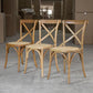 Country Style Armless Dining Chairs Beech Bentwood Cross Back Side Chair Clearhalo ' kitchen&dining_furn' 'Dining Chairs' 'Dining Tables & Seating' 'dining_chair' 'furn' 'furn_dining_chair' 'Furniture' 'furniture_dining_chair' 'Kitchen & Dining Furniture' 'kitchen' 1200x1200_7f19f8ed-1c41-405a-823f-fa8c1eece6a9
