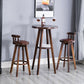 Solid Wood Pub Dining Set Contemporary 1/2/3 Pieces Table and Stool Set Clearhalo 'Bar Furniture' 'furn' 'furn_home_bar_bar_sets' 'Furniture' 'Home Bars & Bar Sets' 'home_bar_bar_sets' 'Kitchen & Dining Furniture' 1200x1200_7f1adb5b-a371-41b0-8b49-7db92f46235a