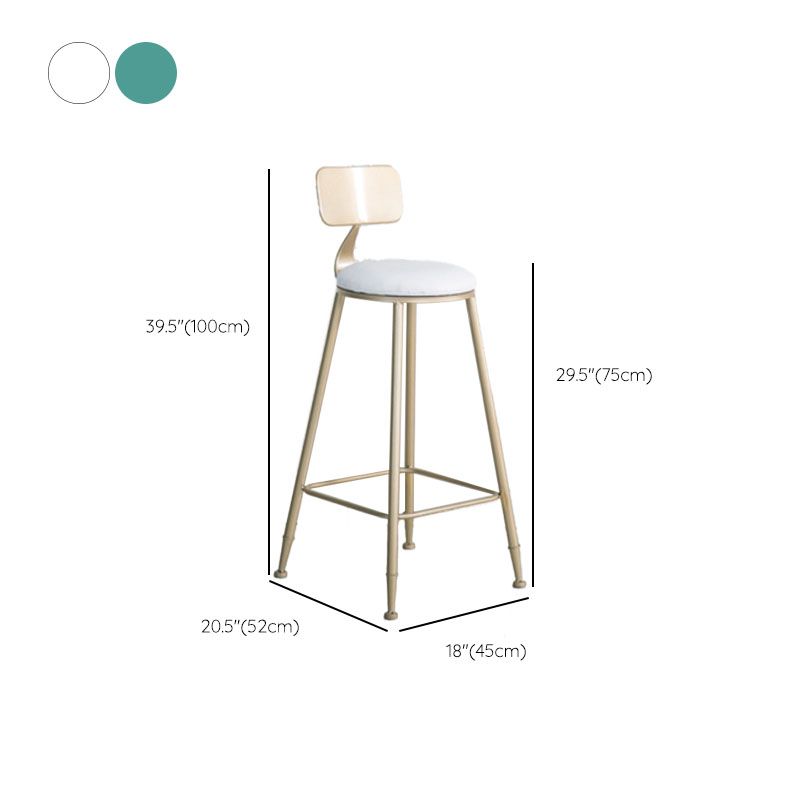 Glamstil -Bar Tisch Set 1/3 Stücke Rechteckstange mit gepolsterten Hockern