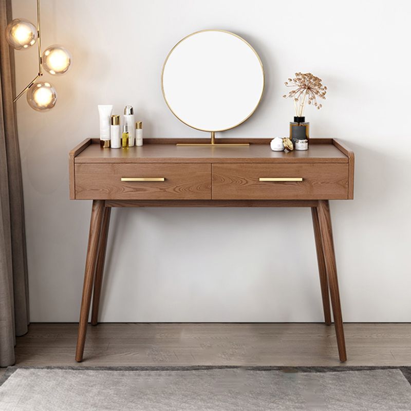 Traditional Wooden Makeup Vanity Set With Drawer for Bedroom Clearhalo 'Bedroom Furniture' 'furn' 'furn_makeup_vanities' 'Furniture' 'Makeup Vanities' 'makeup_vanities' 1200x1200_7f2179e9-17d8-48cc-9c58-866746168e73