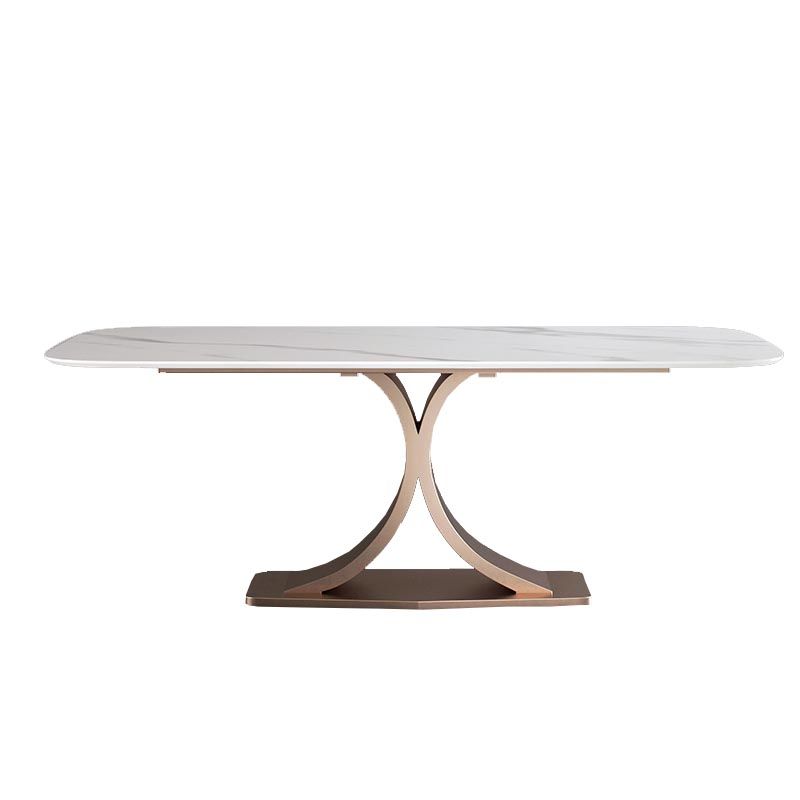 Glam Rectangle Table Set 1/3/4/5/6 Pieces Dining Set for Home Use Clearhalo 'Dining Room Sets' 'Dining Tables & Seating' 'dining_room_set' 'furn' 'furn_dining_room_set' 'Furniture' 'Kitchen & Dining Furniture' 1200x1200_7f2195f0-73ba-4846-b339-3b0123b9e85a