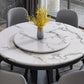 Round Dining Site Table Simplicity Style Marble Furniture with Pedestal Base Clearhalo ' dining_table' 'Dining Tables & Seating' 'Dining Tables' 'furn' 'furn_dining_table' 'Furniture' 'furniture_dining_table' 'Kitchen & Dining Furniture' 'kitchen&dining_furn' 'kitchen' 'kitchen_dining_table' 1200x1200_7f21e8dc-cf7f-45fd-bd3c-85a3c81fa1c5