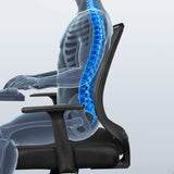 Sedia da scrivania moderna in metallo d'argento con sedia a mezzogiorno in maglia